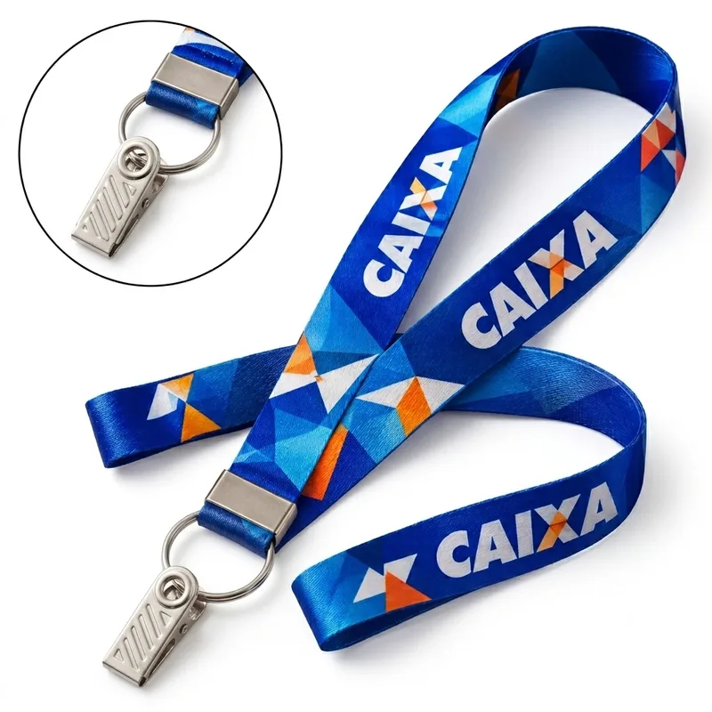 Cordão Personalizado 20mm personalizado · BSB Crachás Brasília