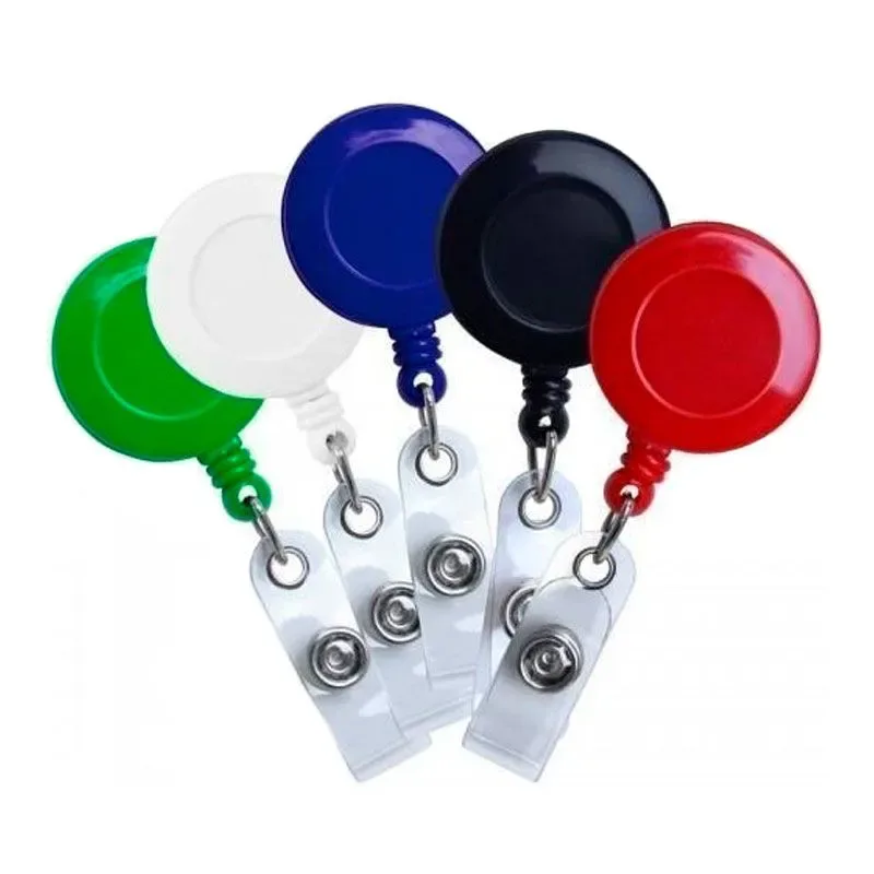 Roller Clip/Porta crachá retratil personalizado personalizado · BSB Crachás Brasília